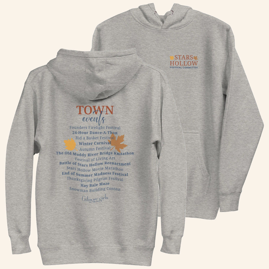 Gilmore Girls Merch Town Events Hoodie Unique Birthday Gift For Husband - Thriftgiftshop