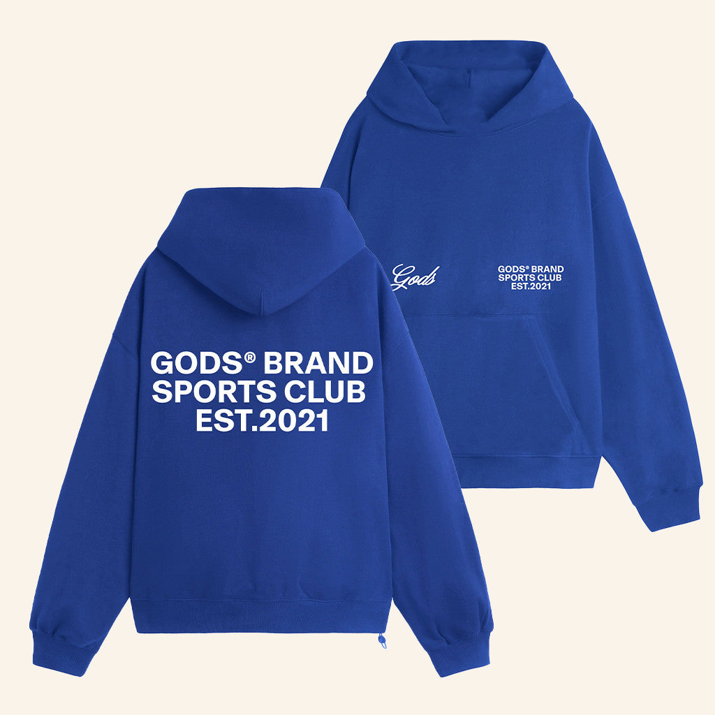 Gods Brand Merch Gods Brand Sports Club EST 2021 Hoodie Best Gifts For Brother - Thriftgiftshop