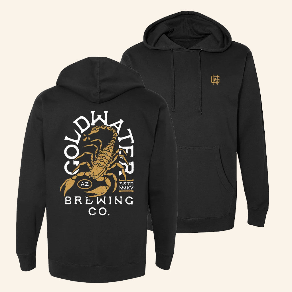 Goldwater Brewing Merch Scorpion Hoodie Birthday Gift For Brother - Thriftgiftshop