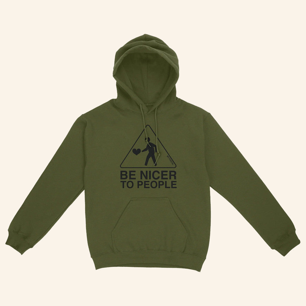 Good Mythical Morning Merch Be Nicer To People Hoodie Good Gifts For Sisters - Thriftgiftshop