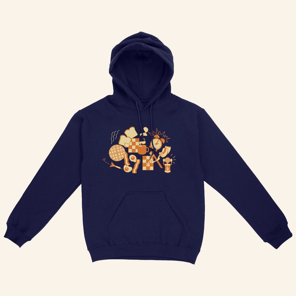 Good Mythical Morning Merch Daily Routine Hoodie Unique Birthday Gift For WIfe - Thriftgiftshop