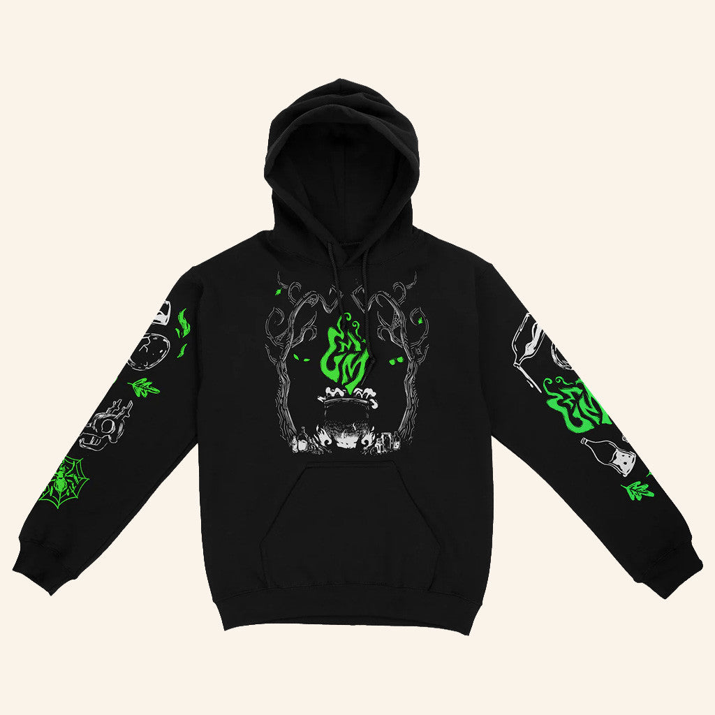 Good Mythical Morning Merch GMM Glow In The Dark Cauldron Hoodie Gift Ideas For Dad - Thriftgiftshop