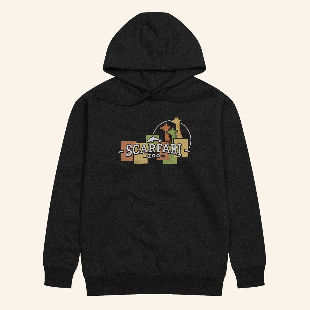 GoodTimesWithScar Merch Scarfari Giraffes Hoodie Present For Brother - Thriftgiftshop