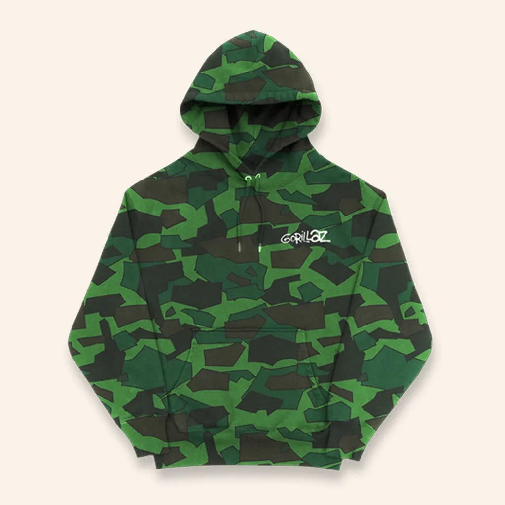 Gorillaz Merch 25 Camo Hoodie Birthday Gift Ideas For Boyfriend - Thriftgiftshop
