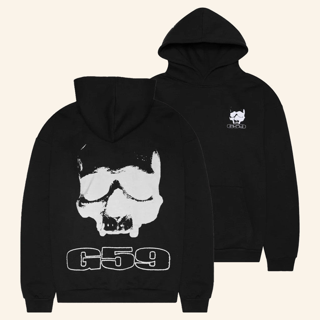 Greyday 2025 Merch G59 Skull Logo Hoodie Present For Husband - Thriftgiftshop