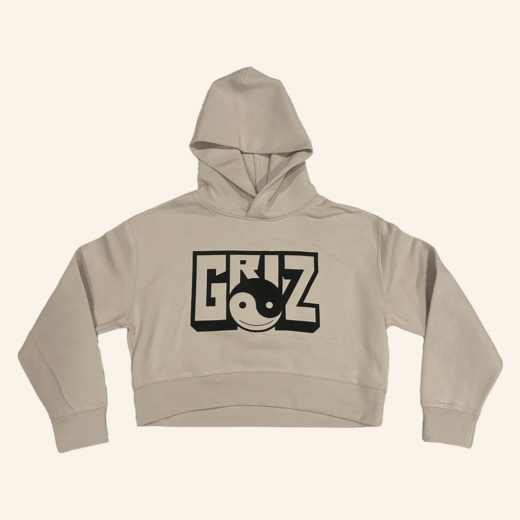 Griz Merch GRiZ Block Logo Cropped Hoodie Birthday Gift For Daughter - Thriftgiftshop