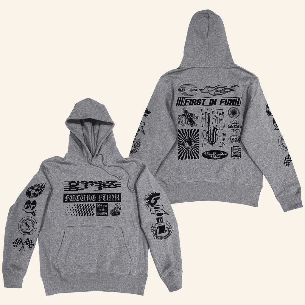 Griz Merch GRiZ Future Funk Hoodie Gift Ideas For Husband - Thriftgiftshop