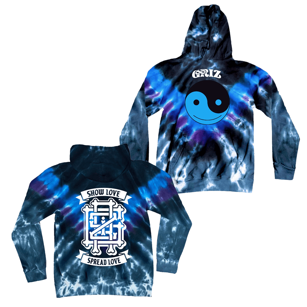 Griz Merch Griz Galaxy Skies Tie Dye Hoodie Gifts For DJ Fans Birthday Gift for Husband - Thriftgiftshop