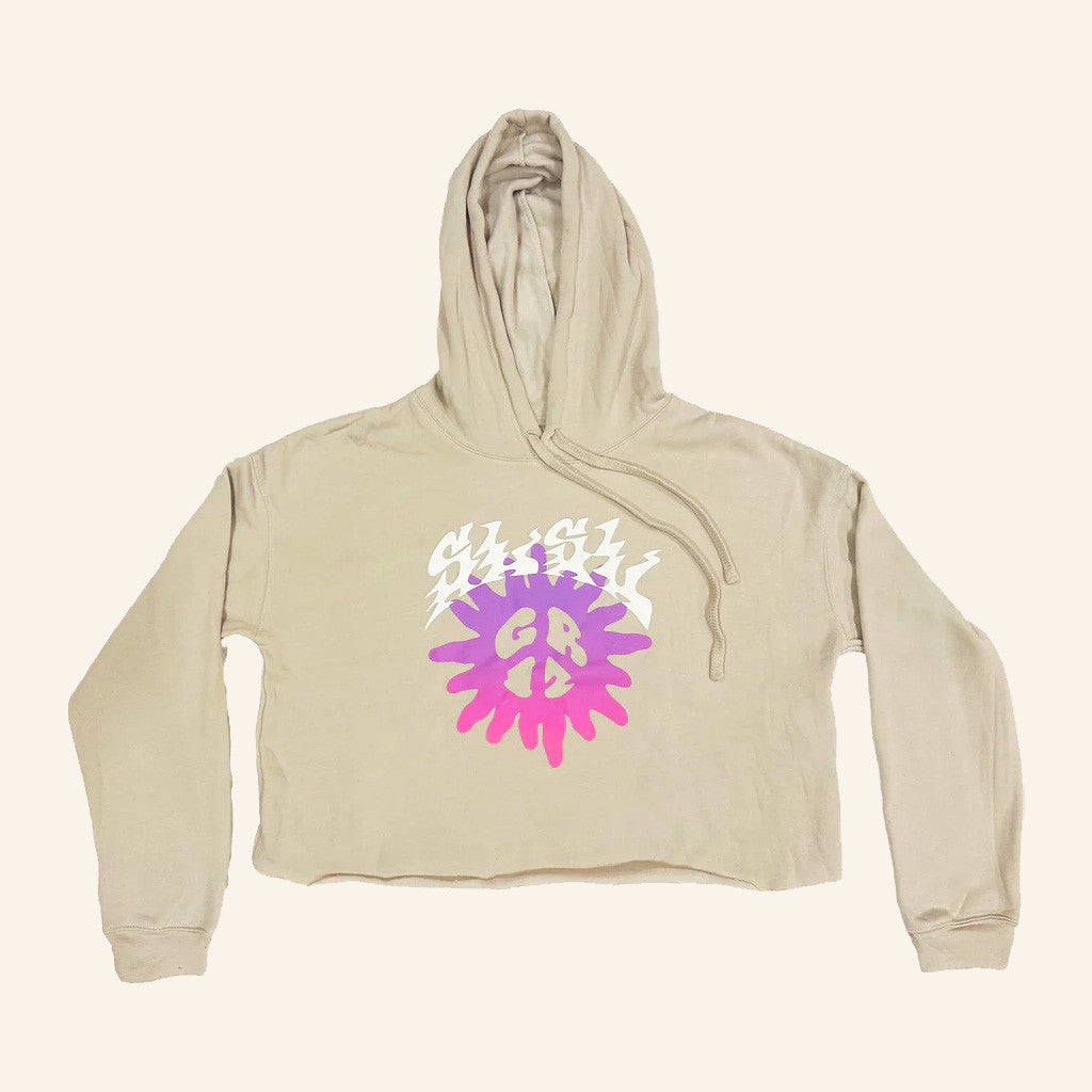 Griz Merch GRiZ SLSL Cropped Hoodie Gift Ideas For Sister - Thriftgiftshop