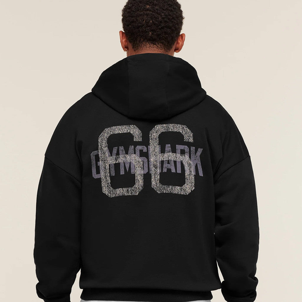 Gymshark Merch Gymshark 66 Black Hoodie Good Gifts For Boyfriend - Thriftgiftshop