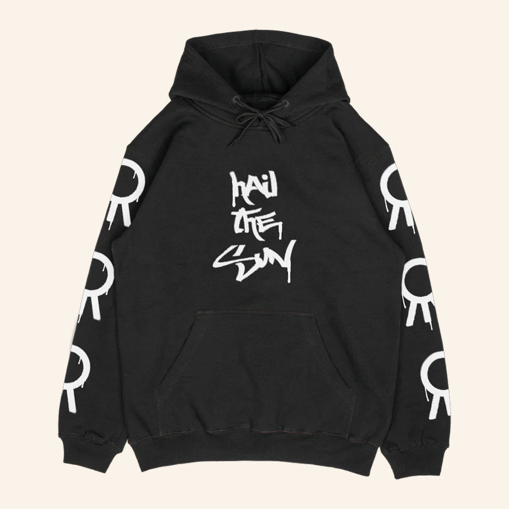 Hail The Sun Merch Hail The Sun Graffiti Hoodie Music Related Gifts For Guys - Thriftgiftshop