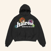 Haircut Merch Firework Hoodie Never Felt So Alive Haircut Hoodie Husband Christmas Gift Ideas - Thriftgiftshop