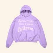 Haircut Merch Jesus Saved Me Now I Wear Haircut Hoodie Christmas Gift Ideas For Wife - Thriftgiftshop