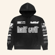 Half Evil Merch Pit Crew Hoodie Unique Gifts Ideas For Boyfriend - Thriftgiftshop