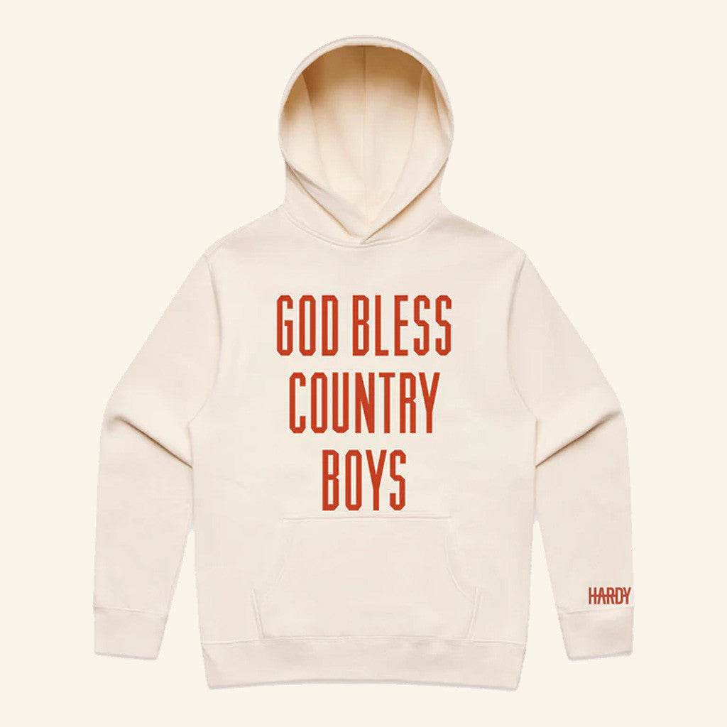 Hardy Merch God Bless Country Boys Hoodie Best Gifts For Music Lovers - Thriftgiftshop