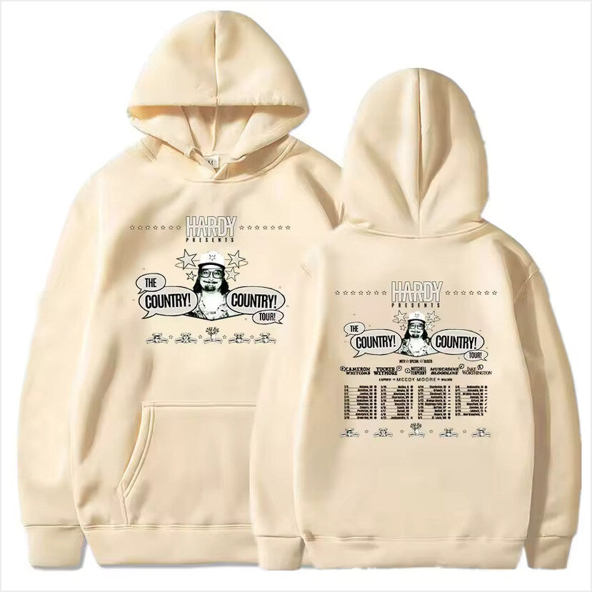 Hardy The Country Country Tour 2026 Hoodies Fashion Unisex Gifts For Sister Merch Apparel - Thriftgiftshop