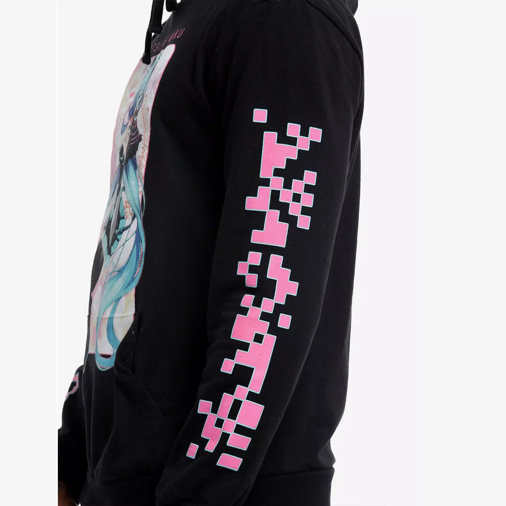 Hatsune Miku Merch Hatsune Miku Winter Outfit Hoodie Best Gifts For Him - Thriftgiftshop