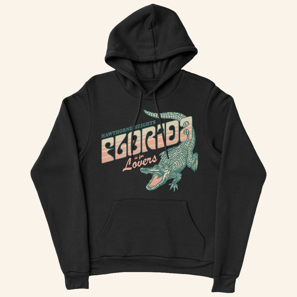 Hawthorne Heights Merch Hawthorne Heights Florida Is For Lovers Hoodie Gifts For Husband - Thriftgiftshop