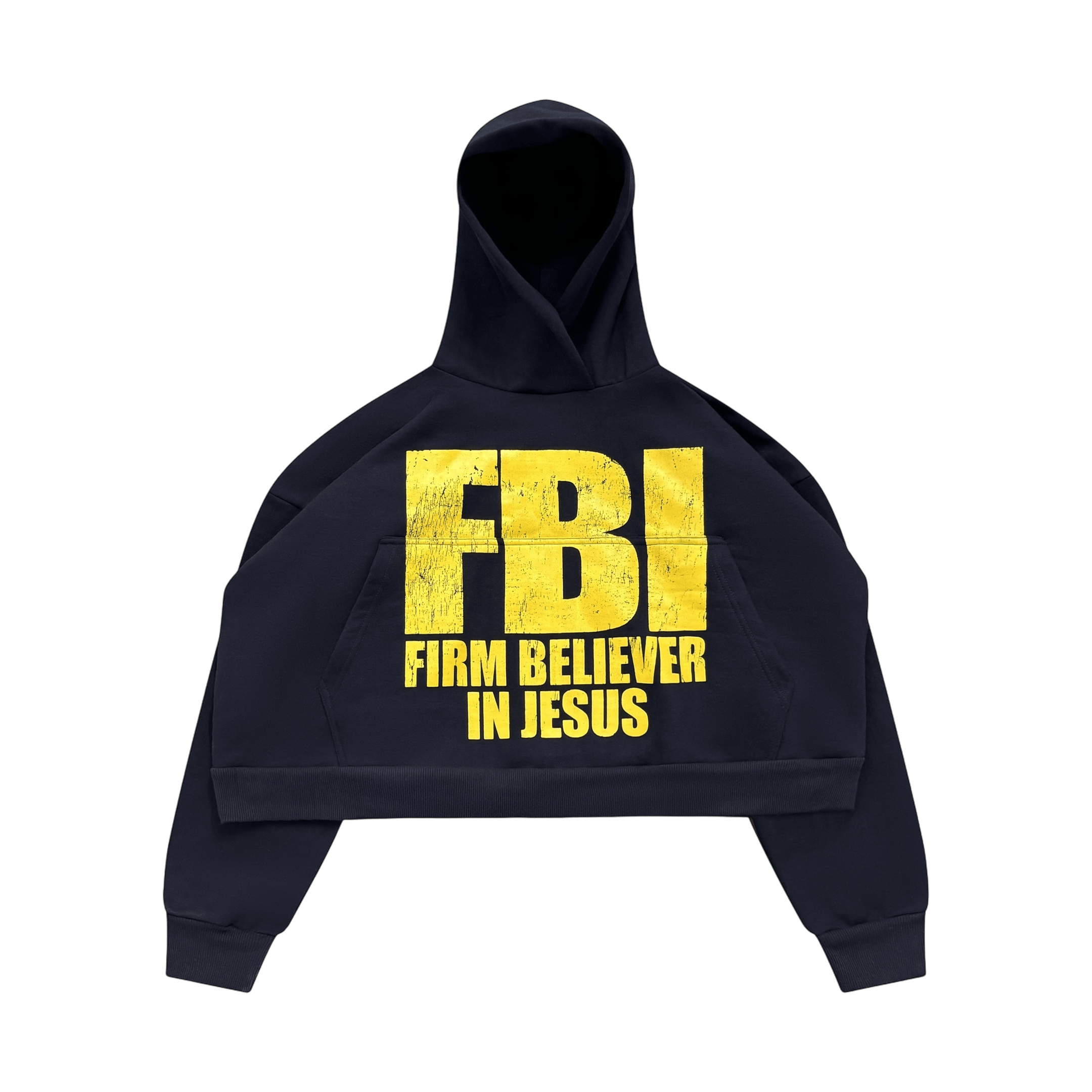 Heaven On Earth FBI Hoodie Black Gifts For Sister - Thriftgiftshop
