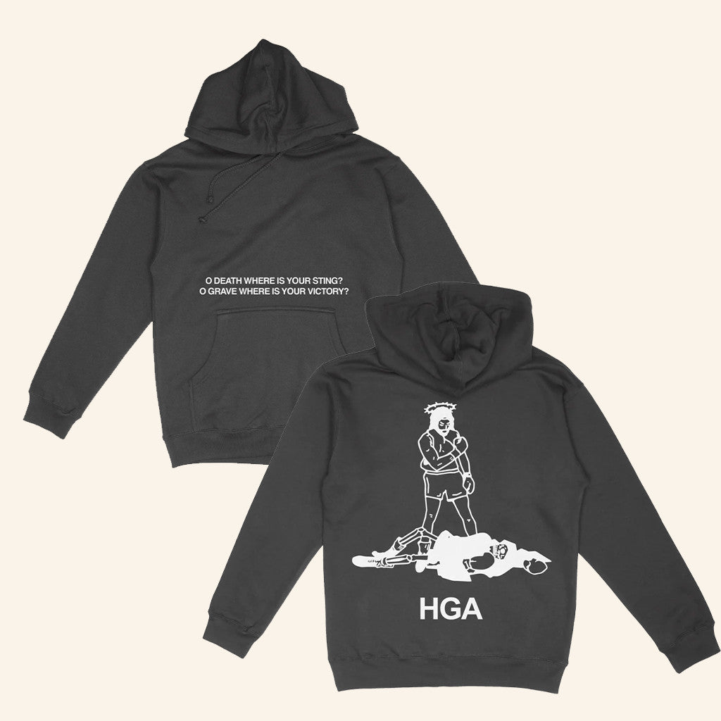 HGA Supply Merch Where Is Your Sting Hoodie Christian Gifts For Him - Thriftgiftshop