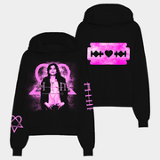 HIM Merch Razorblade Romance Hoodie Black Gift Ideas For Rock Lovers - Thriftgiftshop