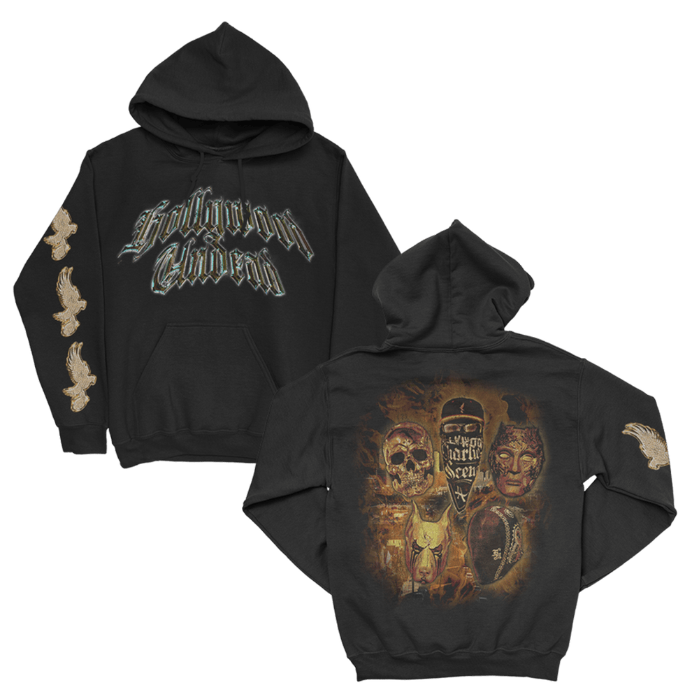 Hollywood Undead Merch Hollywood Undead Bling Hoodie Father's Day Gifts - Thriftgiftshop