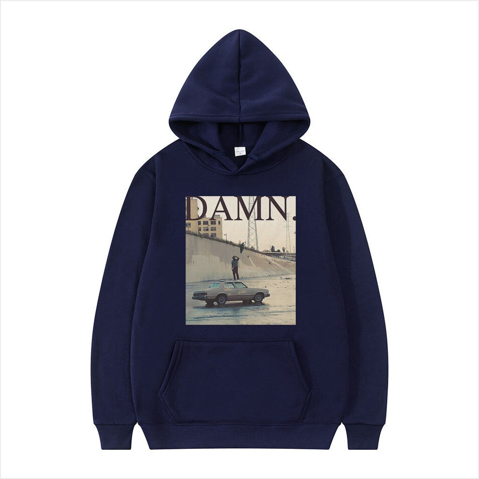 Hoodie Aliyuezu Rapper Kendrick Lamar Damn Gifts For Sister Merch Apparel - Thriftgiftshop
