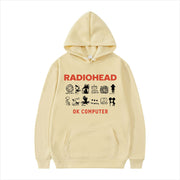 Hoodie Getluckyquest Rock Band Radiohead Gifts For Sister Merch Apparel - Thriftgiftshop
