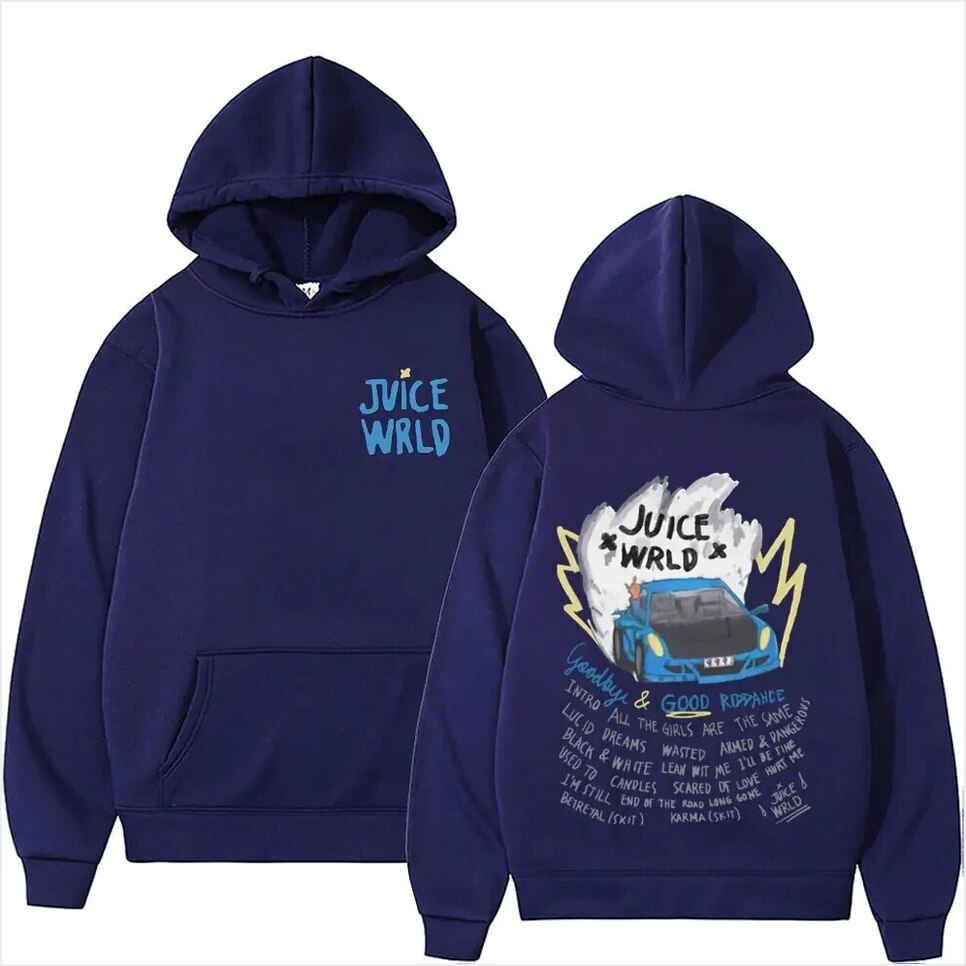 Hoodie Hot Rapper Juice Wrld Gifts For Her Merch Clothing - Thriftgiftshop