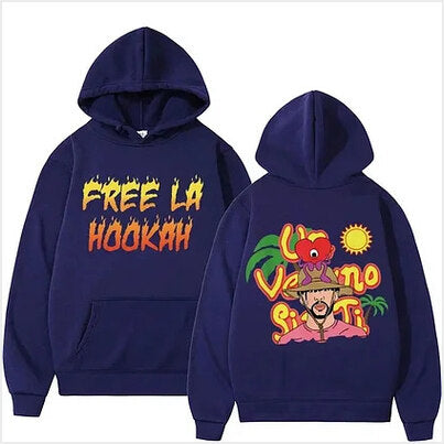 Hoodie Rapper Bad Bunny Un Verano Worlds Hottest Gifts For Best Friend Merch Clothing - Thriftgiftshop