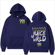 Hoodie Rapper Juice Wrld 999 Print Hip Hop Men Women Casual Loose Y2K Gifts For Sister Merch Clothing - Thriftgiftshop