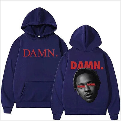 Hoodie Rapper Kendrick Lamar Graphic Gifts For BFF Trendy Merch - Thriftgiftshop