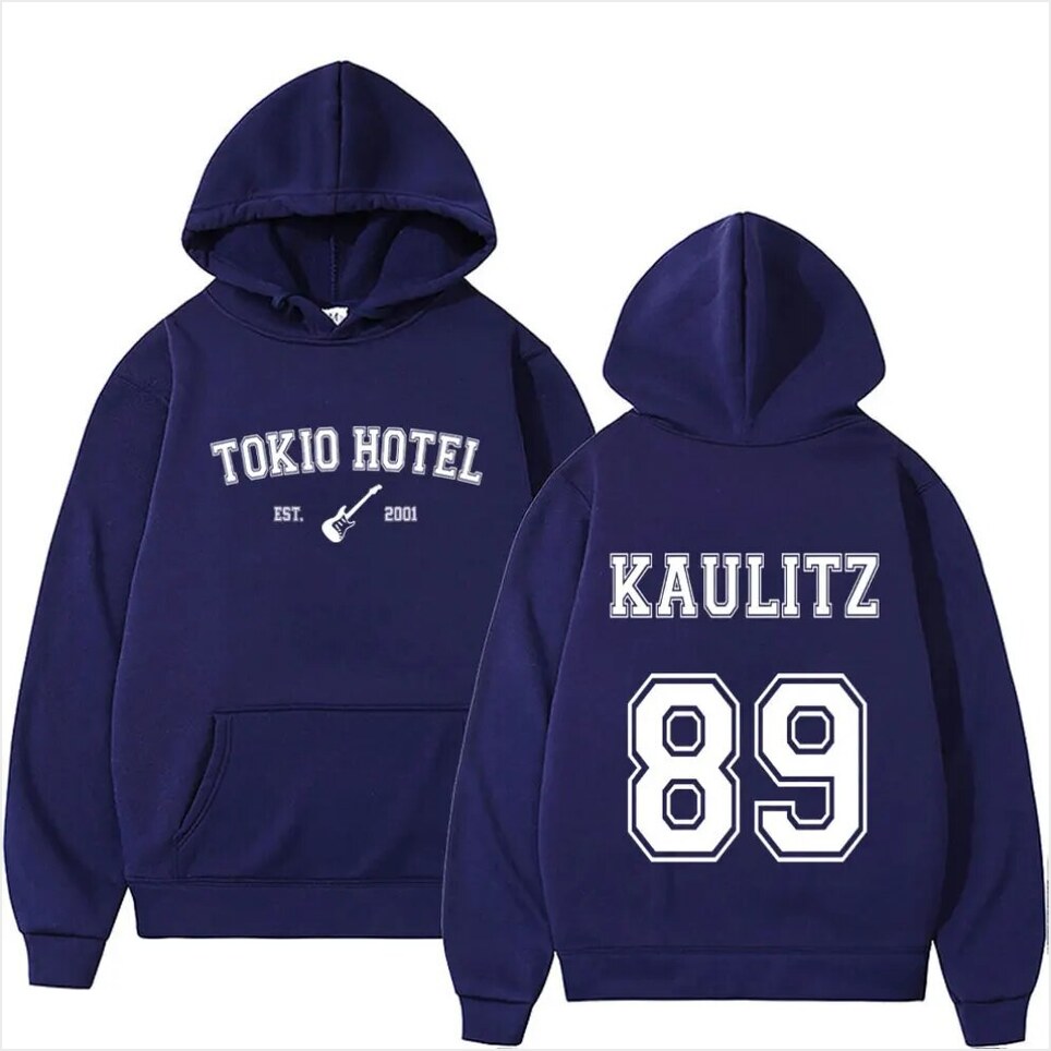 Hoodie Rock Band Tokio Hotel Kaulitz Men S Vintage Casual Men Women Hip Hop Style Hoody Gifts For Brother - Thriftgiftshop