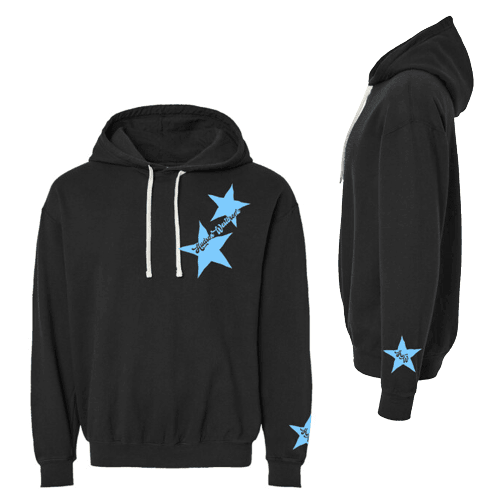 Hudson Westbrook Merch HW Blue Star Hoodie First Fathers Day Gift Ideas - Thriftgiftshop