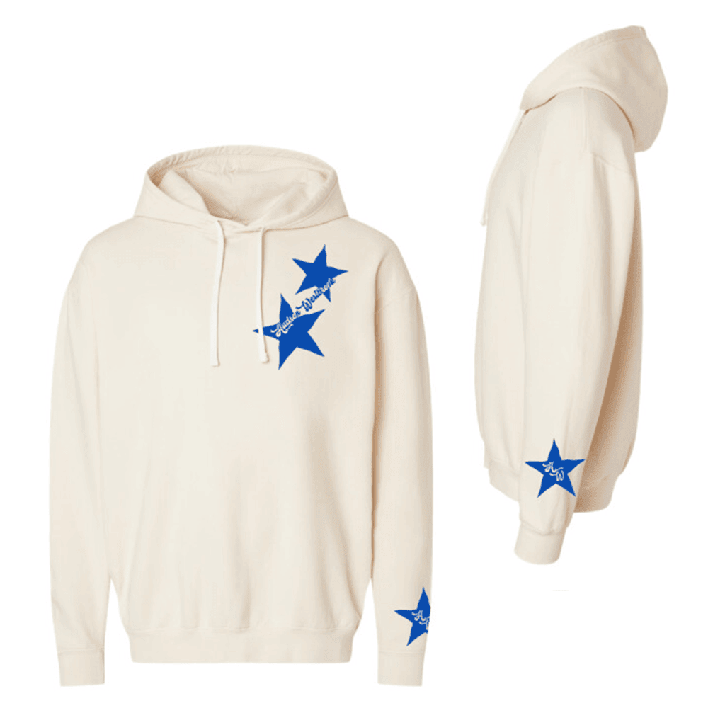 Hudson Westbrook Merch HW Blue Star Hoodie Mother'sDay Gifts 2025 - Thriftgiftshop