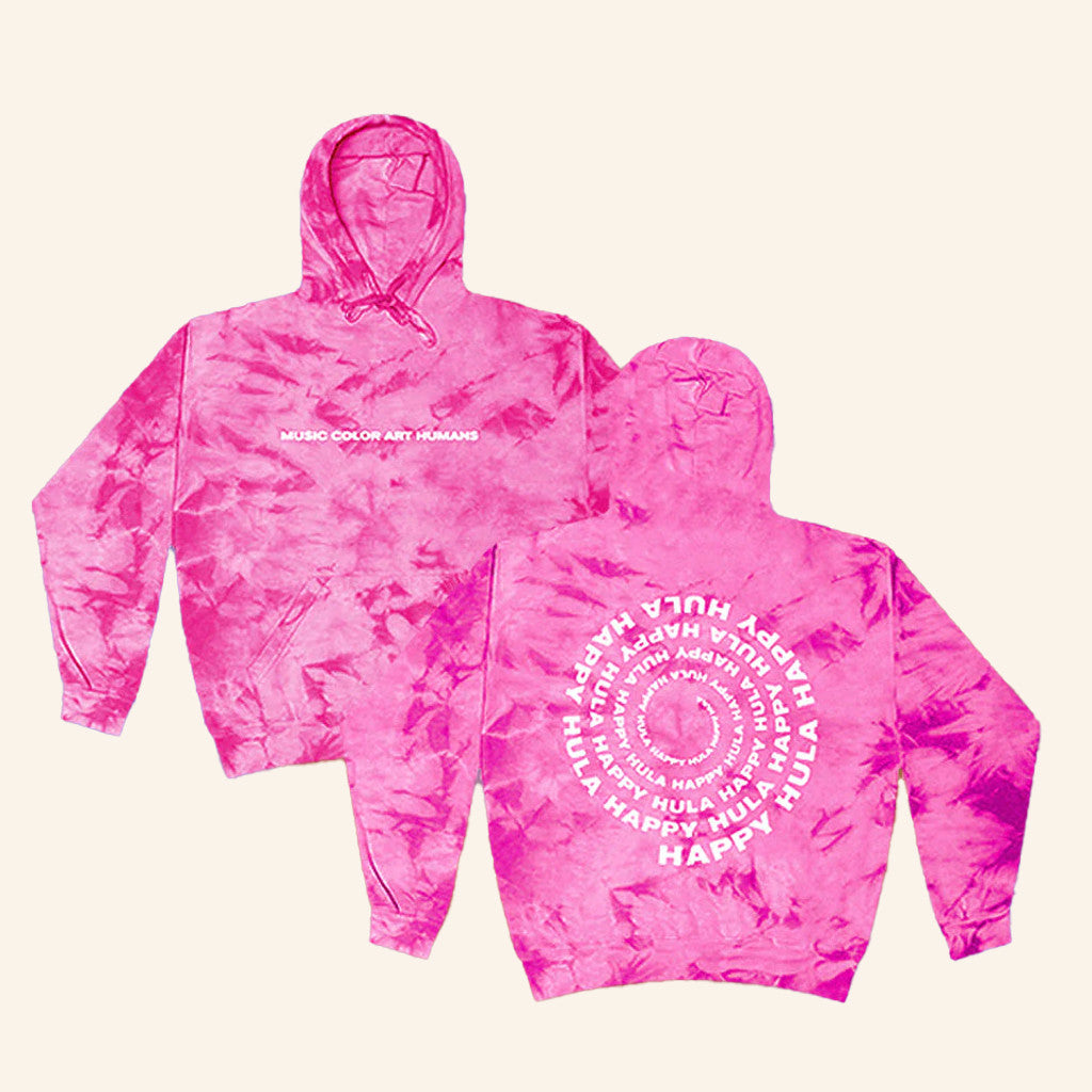 Hulaween Merch Spiral Tie Dye Hoodie Best Gifts For Music Lovers - Thriftgiftshop