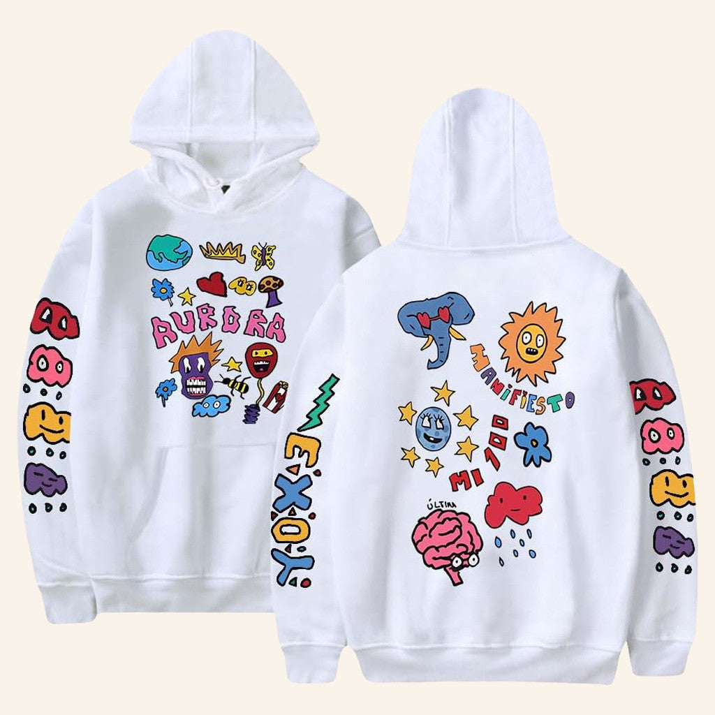 Humbe Merch Aurora Hoodie Manifiesto Hoodie Unique Gifts For Friends - Thriftgiftshop