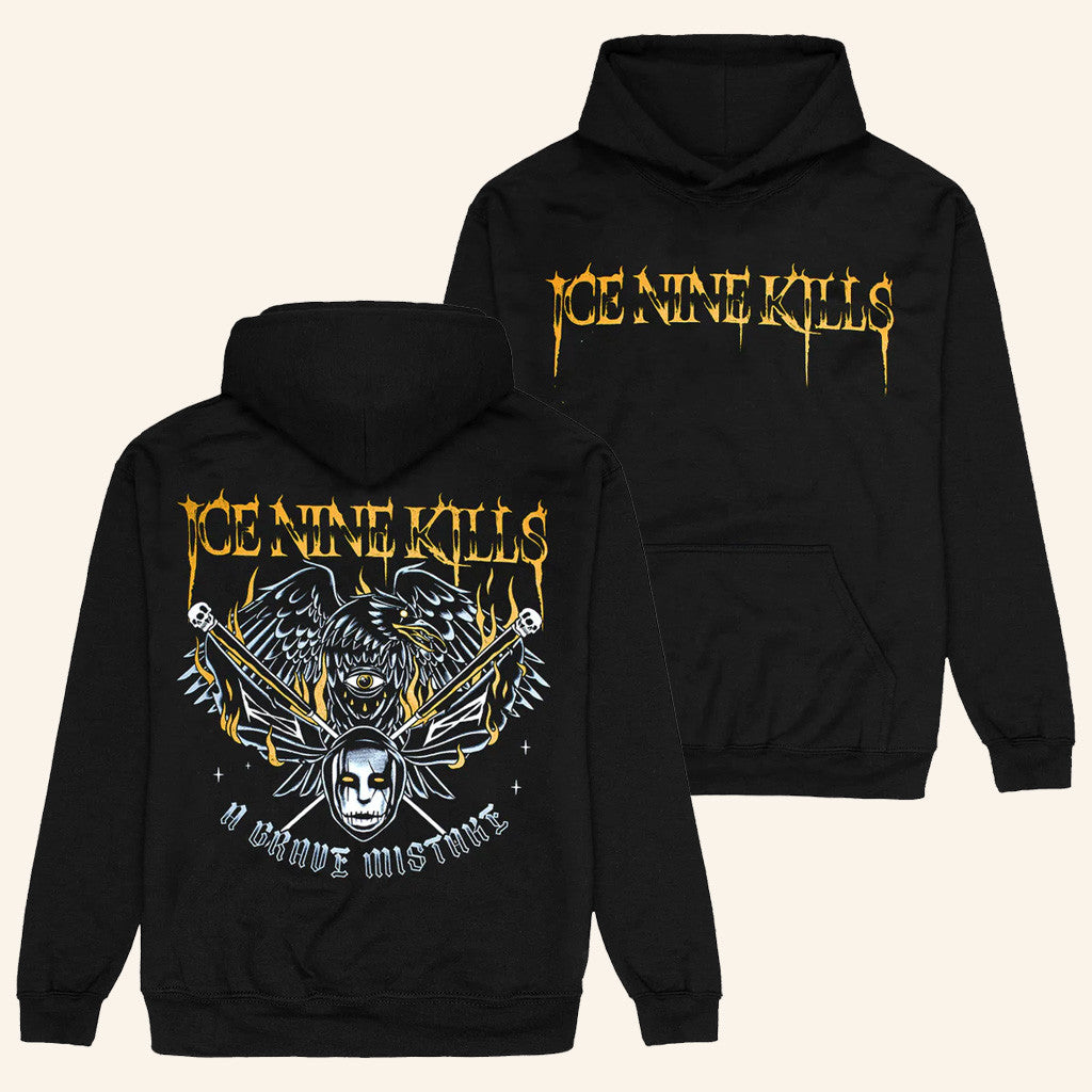 Ice Nine Kills Merch A Grave Mistake Hoodie Presents For Music Lovers - Thriftgiftshop