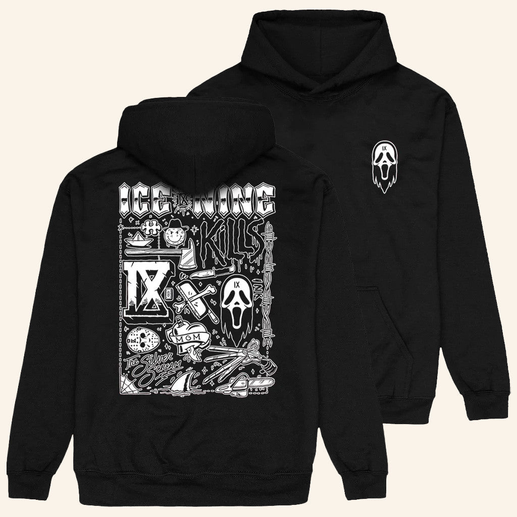 Ice Nine Kills Merch Flash 'N Slash Hoodie Best Gifts For Music Lovers - Thriftgiftshop