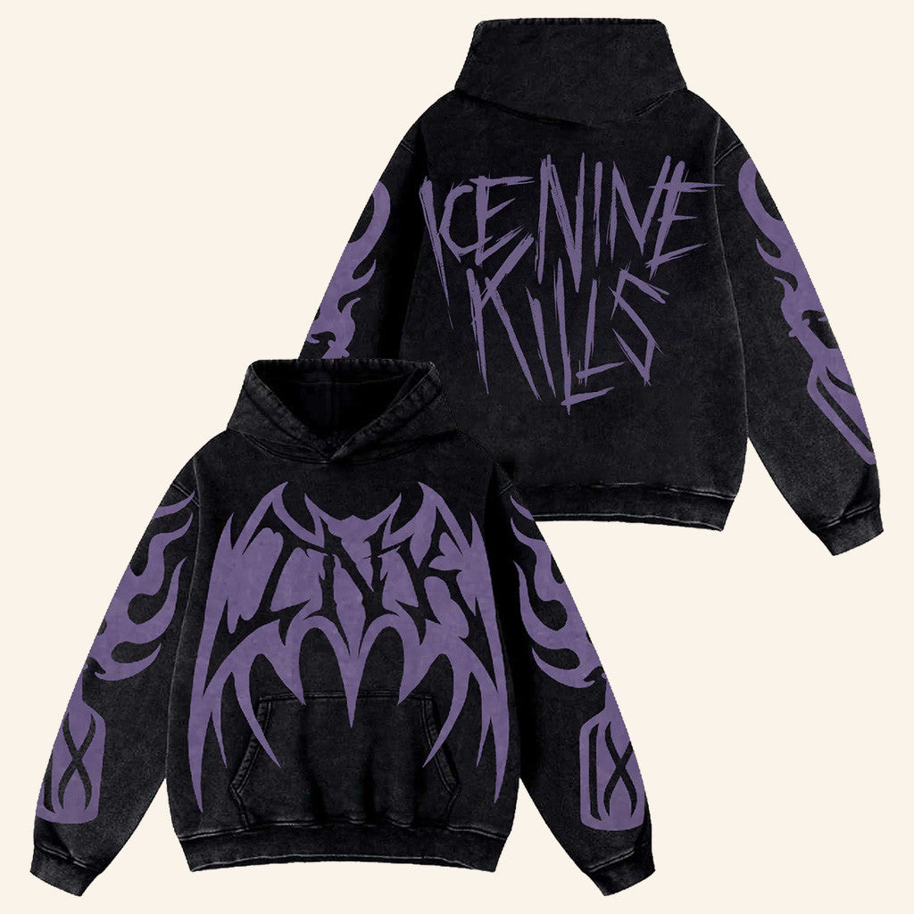 Ice Nine Kills Merch The Laugh Track Molotov Hoodie Unique Gifts For Husband - Thriftgiftshop