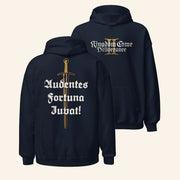 IGN Merch Kingdom Come Deliverance II Audentes Fortuna Iuvat Hoodie Gifts For Dad - Thriftgiftshop