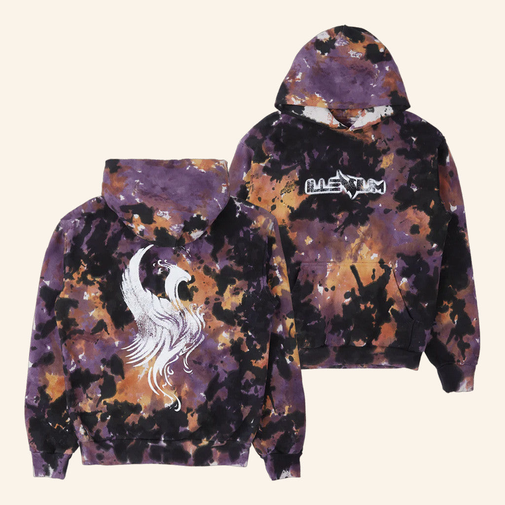 Illenium Merch Tie Dye Hoodie Gift Ideas For Boyfriend - Thriftgiftshop