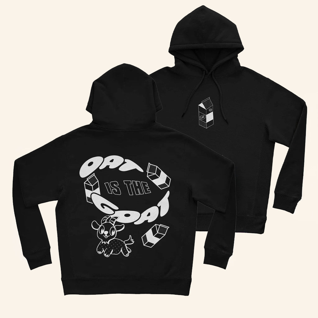 Immaculate Vegan Merch Oat Is The Goat Hoodie Gifts For Sisters - Thriftgiftshop