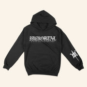 Immortal Disfigurement Merch Logo Black Hoodie Cool Gifts For Music Lovers - Thriftgiftshop