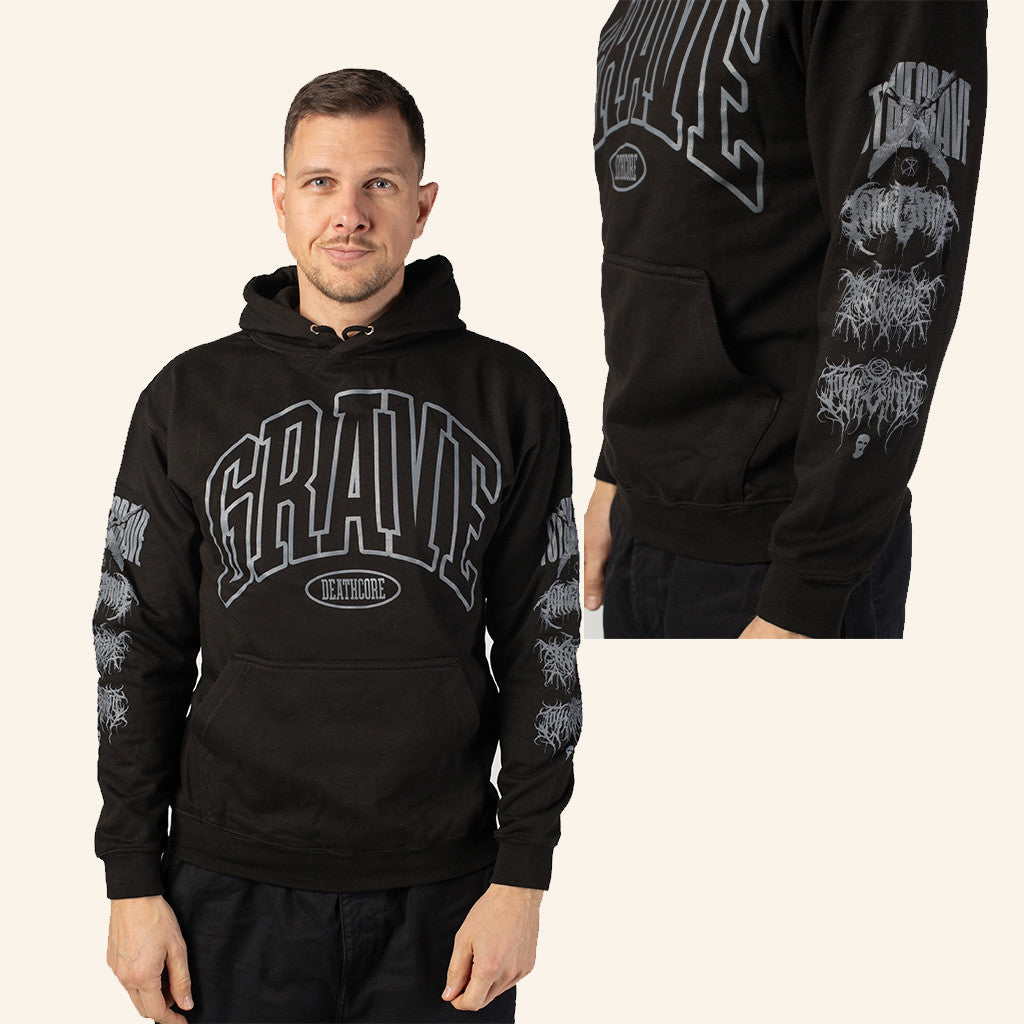 Impericon Merch To The Grave Hoodie Birthday Present For Husband - Thriftgiftshop