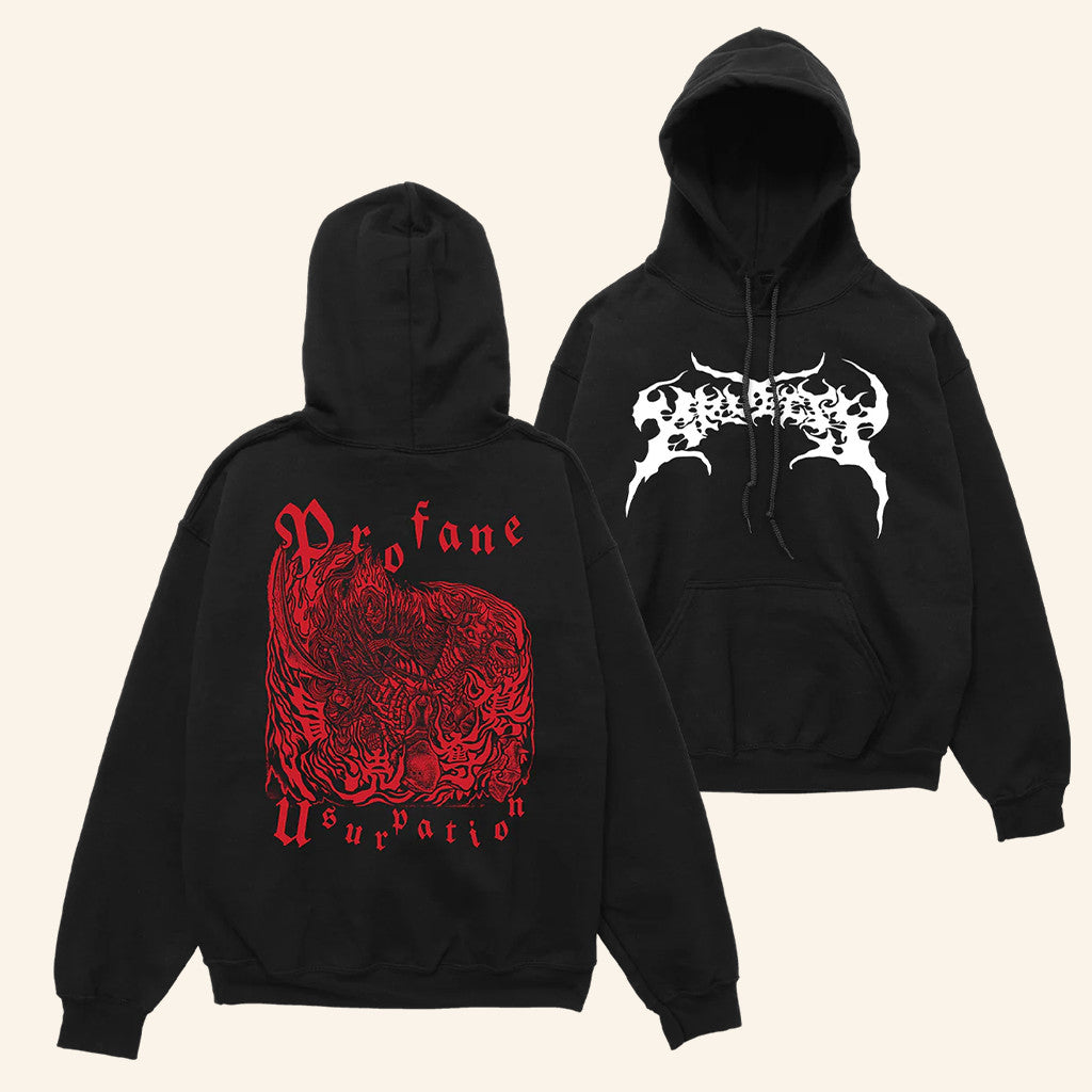 Imprint Merch Kruelty Sugi Hoodie Profane Usurpation Hoodie Kruelty Merch Gifts For Fans - Thriftgiftshop