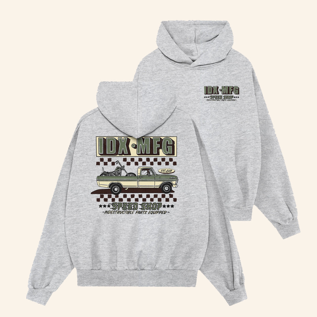 Indestructible MFG Merch IDX MFG Speed Hoodie Christmas Gifts For Sister - Thriftgiftshop