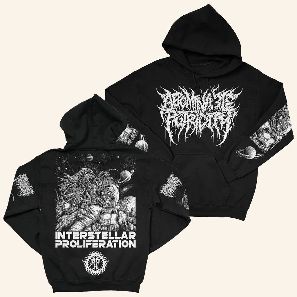 Indiemerch Merch Abominable Putridity Interstellar Proliferation Hoodie Gifts For Him - Thriftgiftshop