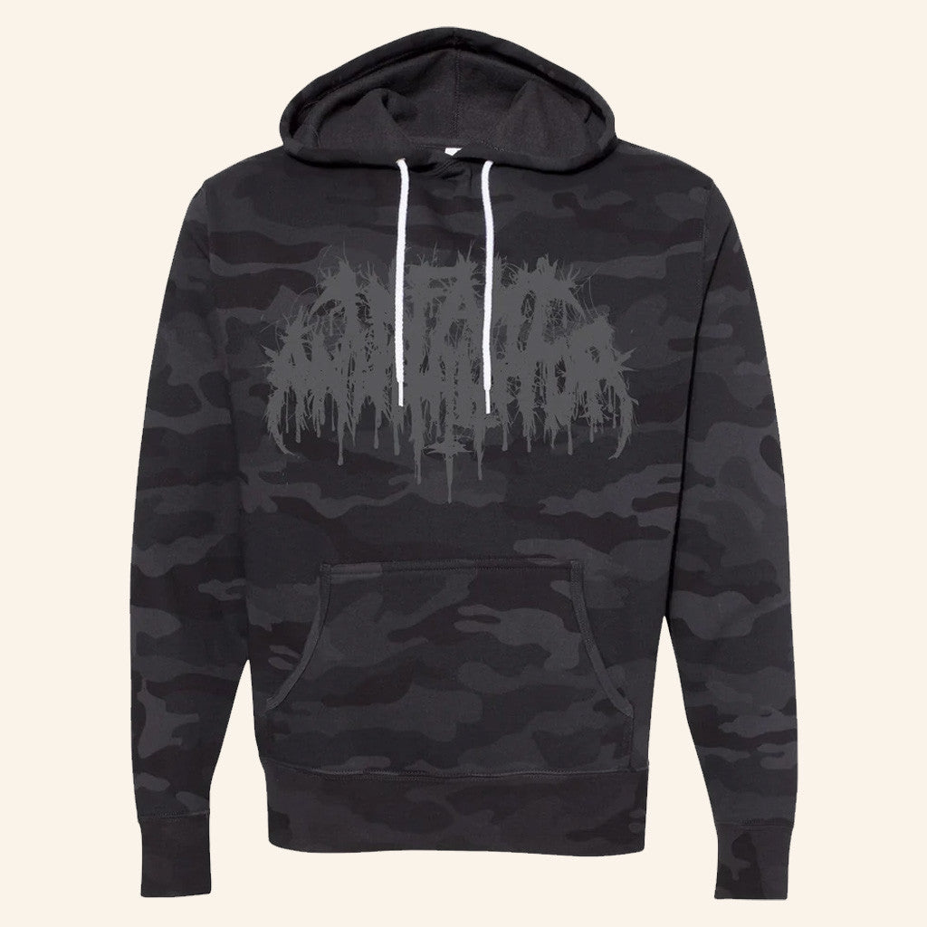 Infant Annihilator Merch Infant Annihilator Logo Camo Hoodie Presents For Music Lovers - Thriftgiftshop