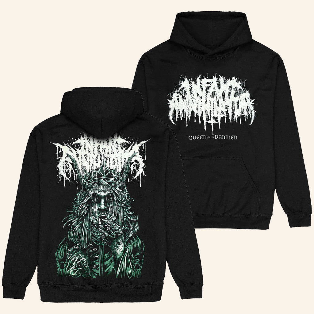 Infant Annihilator Merch Queen Of The Damned Hoodie Gifts For Music Fans - Thriftgiftshop